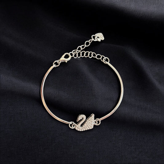 Swarovski Kuğ Bileklik