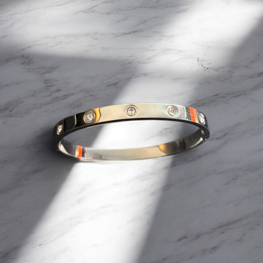 Cartier Love Gümüş Bileklik