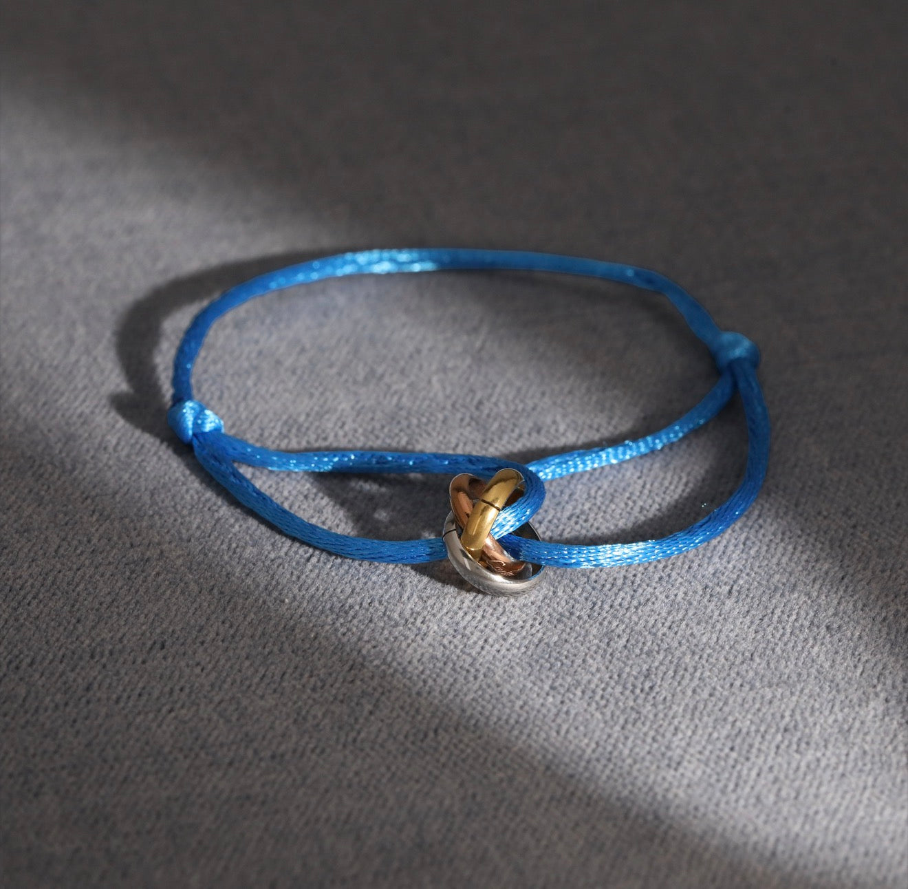 Cartier Trinity Mavi Bileklik