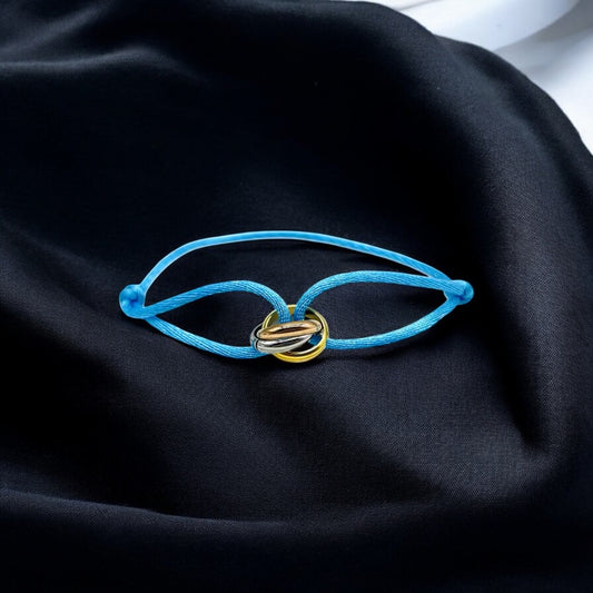 Cartier Trinity Mavi Bileklik